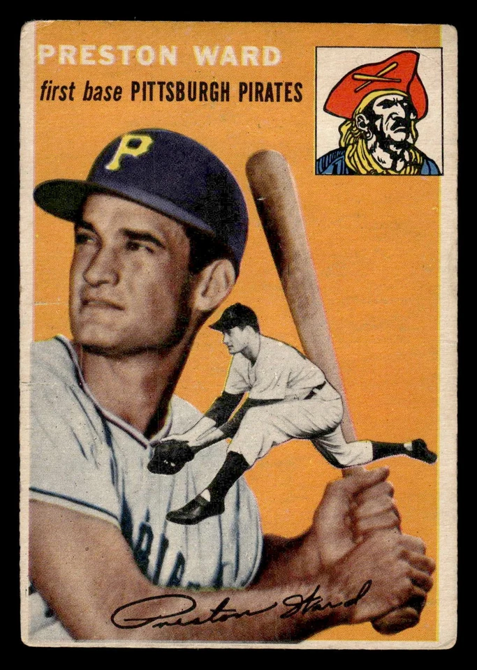 1954 Topps #72 Preston Ward - GD-VG *TedsCardShack* - Image 1 of 2