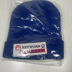 Vintage Network Q Rally Beanie Hat Blue Vauxhall RAC New & Sealed In Bag Rare - Picture 1 of 8