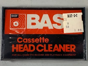 Pulitore testine cassette BASF vintage nuovo con scatola attrezzatura lettore nastro - Foto 1 di 2