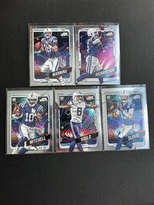 2024 Topps Chrome Cosmic Peyton Manning & Co. Base Card Lot Indianapolis Colts - Bild 1 von 2