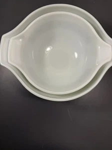 Vintage set 2 pyrex cinderella mixing bowls vintage - Picture 1 of 15