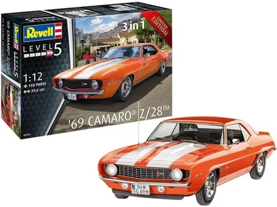 Revell - '69 Chevy Camaro Z28 1/12 07727 - Image 1 of 4