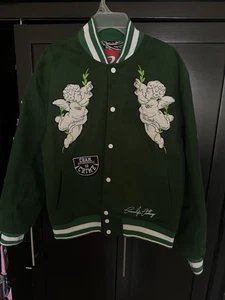 Natanael Cano CRIMELIFE Green Garden Jacket **LIMITED EDITION** - Picture 1 of 9