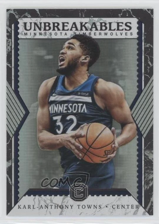 2017-18 Panini Cornerstones Unbreakables Karl-Anthony Towns #UB26 - Image 1 of 2
