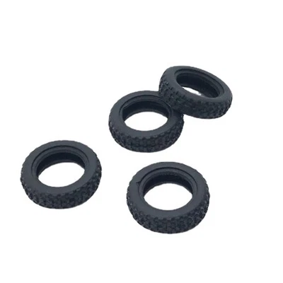 4pcs Off Road Car Rubber Tires for WLtoys K999 1/28 4WD Off Road Car Hobby Model - Bild 1 von 3