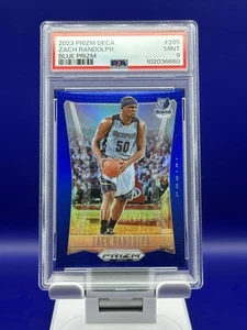 2023 Panini Prizm DECA #285 Zach Randolph BLUE PRIZM 94/149 PSA 9 - Bild 1 von 4