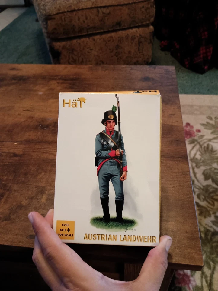 HaT Industries набор #8233 австрийский ландвер масштаб 1:72 - Изображение 1 из 2