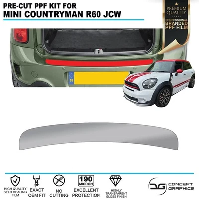 Pellicola Protettiva Antigraffio Ingresso Stivali PPF Vernice per Mini Countryman R60 - Immagine 1 di 4