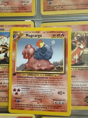 Pokemon Neo Revelation 1st Edition Uncommon Card Magcargo 33/64 - Image 1 of 2