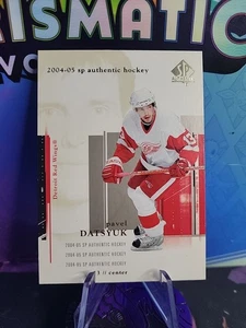 2004-05 SP Authentic Pavel Datsyuk Detroit Red Wings Karte #32 NM/MT - Bild 1 von 2