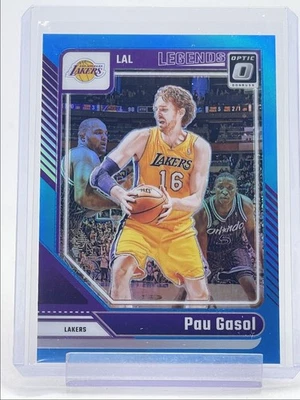 PAU GASOL 2024-25 DONRUSS OPTIC LEGENDS AQUA PRIZM LAKERS #234/225 Q0234 Foto 1 de 2