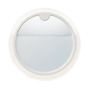 MUJI Styrofoam round compact Mirror Japan New - Picture 1 of 3