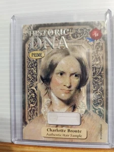 Charlotte Bronte 2024 Historic Autographs Prime Volume 2 Relic Hair Sample 14/25 - Picture 1 of 6