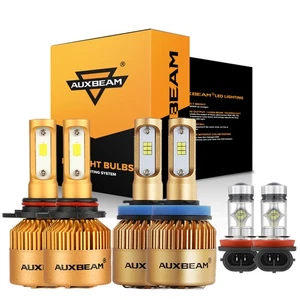 6x Combo 9005+H11+H11 LED Headlight Conversion Kit Bulbs High Low Beam+Fog Light - Picture 1 of 12