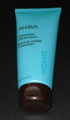 NEW! Sealed AHAVA Hydration Cream Mask 3.4 FL. OZ. Full Size DEAD SEA - Image 1 of 2