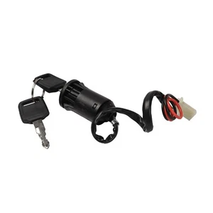 Premium 2 Wire Ignition Key Switch For Chinese ATV Go Kart Electric Motorcycle - Picture 1 of 6