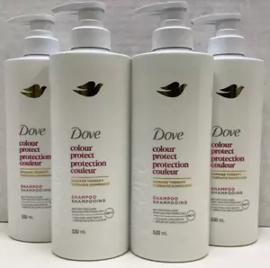 Dove Colour Protect, Damage Therapy Shampoo, 18oz Pump Bottles, Pack of 4 - Picture 1 of 3