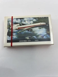 Vintage TWA COLLECTOR’S SERIES playing Cards - Bridge - LOCKHEED 1011 - 1972 - Picture 1 of 6