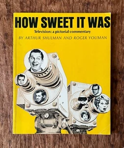 HOW SWEET IT WAS Television A Pictorial Commentary Shulman/Youman 1966 Paperback - Picture 1 of 10