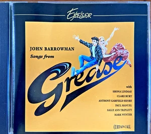 RARE John Barrowman Songs From GREASE Broadway DOLBY SURROUND SOUND Canada CD - Picture 1 of 2