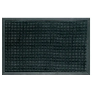 Zerbino Tappetino in gomma vulcanizzata nero Esterno Interno 180 x 90 cm - Foto 1 di 2