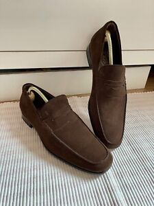 Tod's Brown Suede Loafers