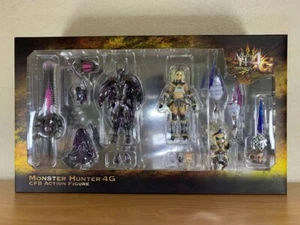 E-capcom Limited Monster Hunter 4G Full Movable CFB Action Model Set di 4 figure - Foto 1 di 10