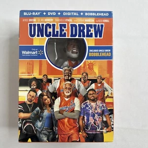 Uncle Drew Includes Uncle Drew Bobblehead Blue- Ray+DVD+Digital New Sealed box - Foto 1 di 6