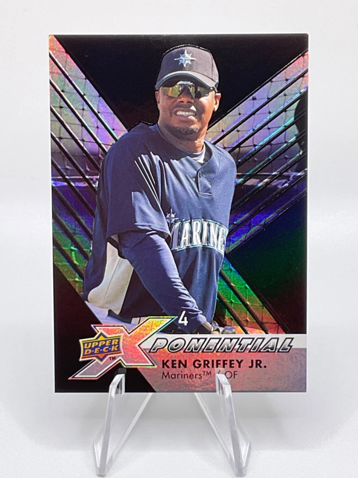 Ken Griffey Jr. 2009 Upper Deck X Xponential 4 #X4-KG Seattle Mariners Sharp! - Image 1 of 2