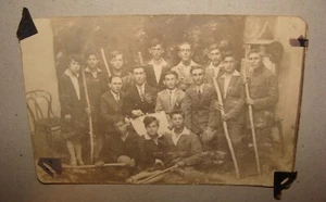 Jewish 1920s Romania Moldova Briceni Photo GORDONIA Zionist Youth Children Kids - Picture 1 of 2