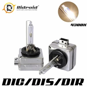 2 X D1C D1S D1R 4300K HID Xenon Headlight Light Bulbs Kit OEM Replacement - Picture 1 of 11
