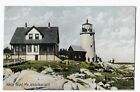 Early 1900s White Head, Maine Lighthouse Postcard - Vintage Nautical Collectible