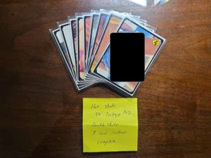 1998 TRILOGY part 2 HOT SHOTS DOUBLE SHOTS  Part 2 COMPLETE 9 card subset - Picture 1 of 2