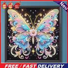 5D DIY Partial Special Shaped Drill Diamond Painting Glowing Butterfly 30x30cm
