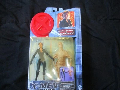 X Hombre Jean Gris Con Mutado Senador Kelly Toy Biz Figura de Acción Famke Janssen Foto 1 de 4