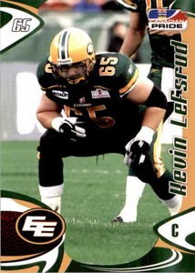 2007 Extreme Sports CFL Kevin Lefsrud #69