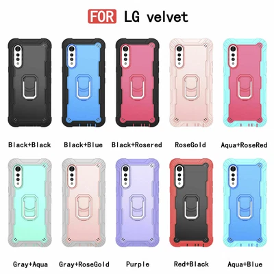 Moda Simplicidad Para LG Terciopelo 5G Resistente Resistente Antihuellas Dactilares Estuche Trasero Foto 1 de 4