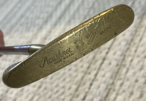 RH Acushnet La Femme BullsEye 33" steel shaft Flange Putter, Vintage Ping Grip - Picture 1 of 11