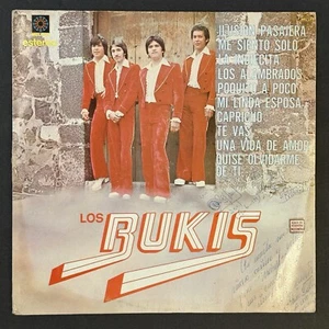 Marco Antonio Solis Autographed Los Bukis Me Siento Solo 1978 Whole Band Signed - Picture 1 of 13