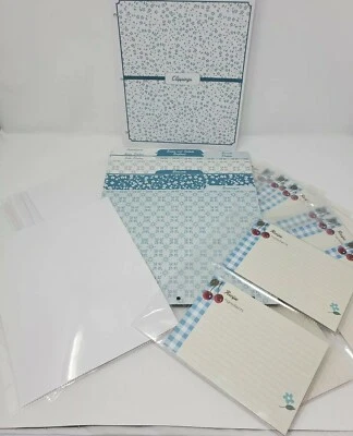 Protectores de tarjetas de recetas Cherry's Craft, protectores de hojas, divisores y bolsa B06 Foto 1 de 4