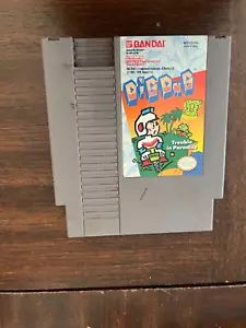 Dig Dug II 2 (Nintendo Entertainment System, NES, 1989) Authentic Tested Working - Picture 1 of 3