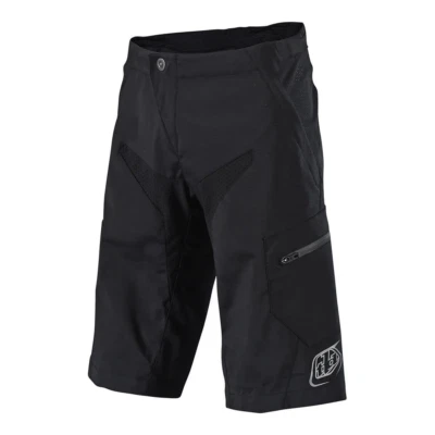 Troy Lee Designs Moto Short Sin Forro Negro Sólido BMX/Descenso/MTB/Bicicleta/Bicicleta Foto 1 de 4