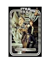 STAR WARS HAN SOLO & CHEWBACCA CHEWIE MOVIE ROLLED POSTER PRINT SLOT #62