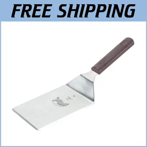 Heavy Duty Turner Spatula - 6" x 5" Stainless Steel with Heat-Resistant Handle - Picture 1 of 2