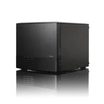 Fractal Design Node 804 No Power Supply MicroATX Cube Case w/ Window (Black) - Image 1 of 4