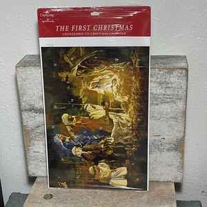 Hallmark Cuenta Regresiva Para Navidad La Primera Navidad Calendario de Adviento Tarjeta Nuevo - Imagen 1 de 21