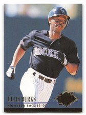 Ellis Burks 1994 Ultra BASEBALL #478 Colorado Rockies