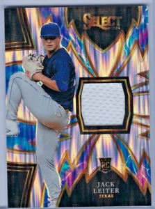 Jack Leiter - 2024 Panini Select Sparks Relic Flash Prizm Rookie Card SPK-JL - Picture 1 of 2