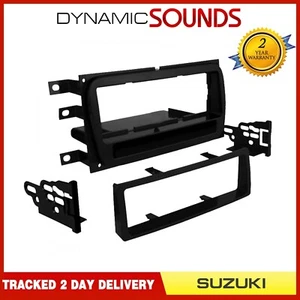 Car Single Din Fascia Panel Adaptor Matt Black for Suzuki Liana 2001-2007 - Picture 1 of 2