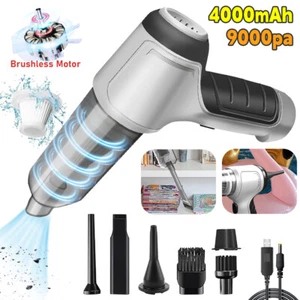 Car Vacuum Cleaner Duster Handheld Portable Cordless Strong Suction Car Cleaner - Picture 1 of 15